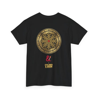 Eyeliner & Arson — Cymatics Plate Tee