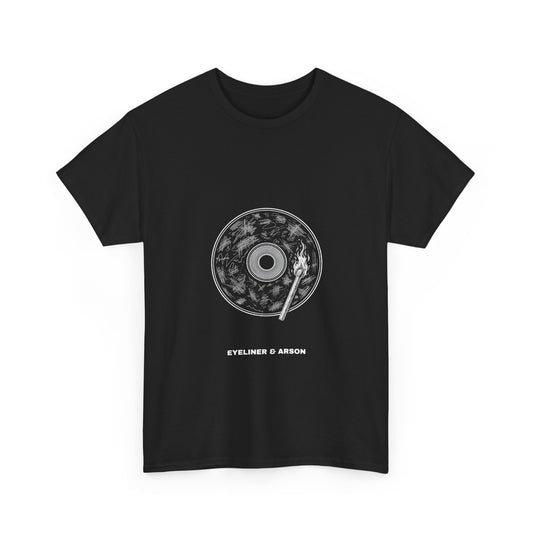 Eyeliner & Arson — Burned CD-R Tee