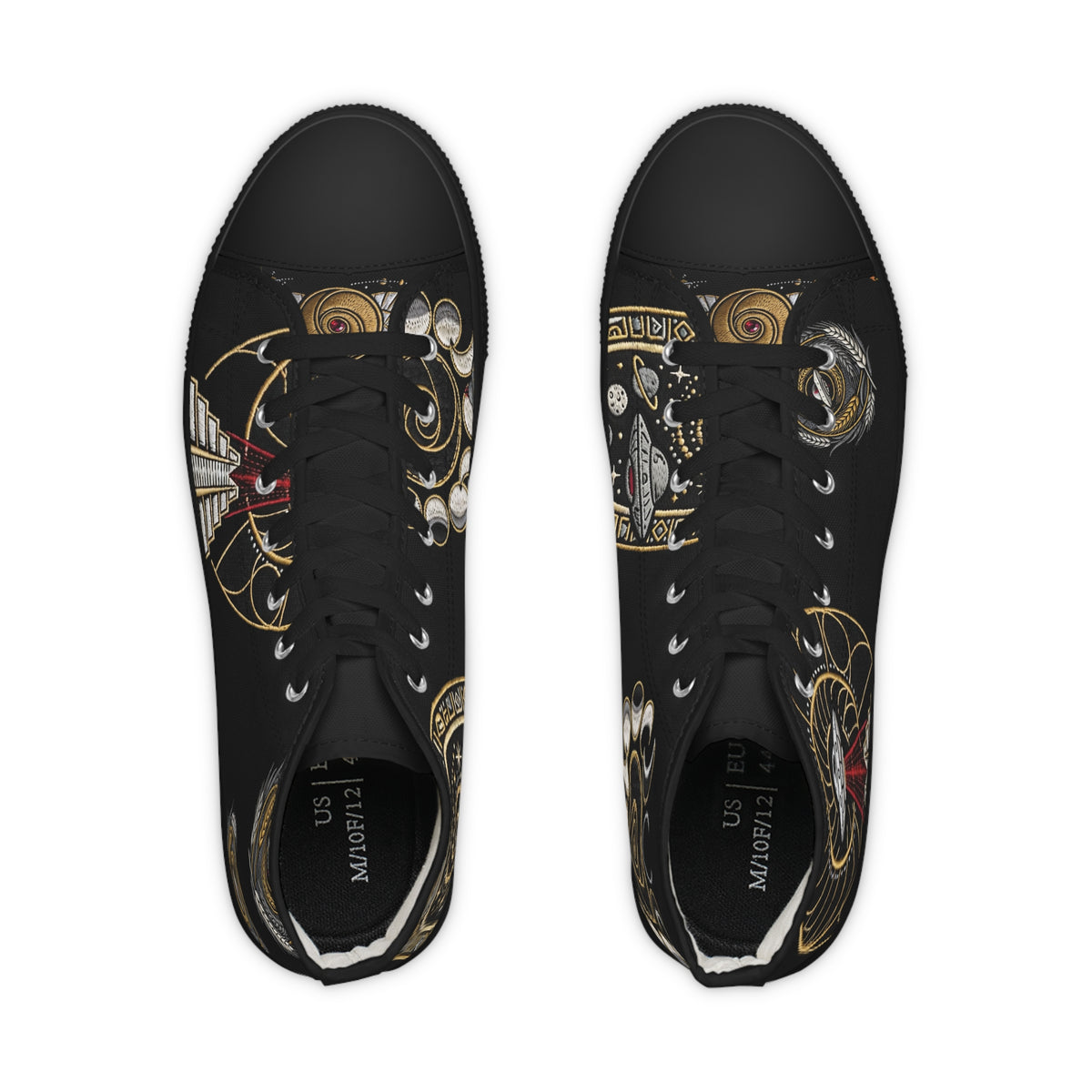 Eyeliner & Arson — Alien Relic High-Top Sneakers