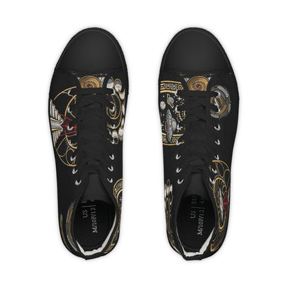 Eyeliner & Arson — Alien Relic High-Top Sneakers