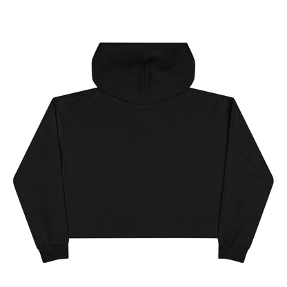 Spiderweb Rose Cropped Hoodie