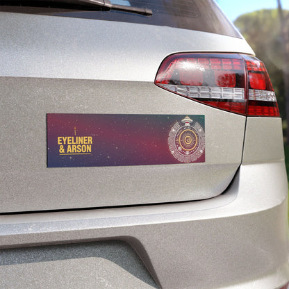 Eyeliner & Arson — Mayan Calendar Car Magnet
