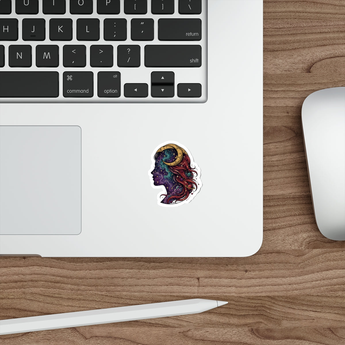Eyeliner & Arson — Moon Goddess Sticker