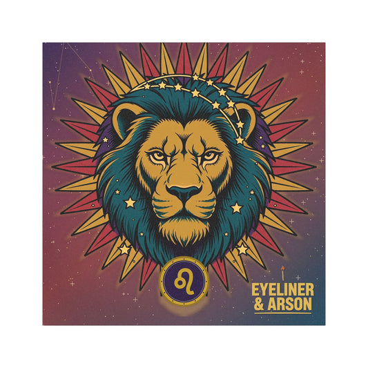 Eyeliner & Arson — Leo Car Magnet