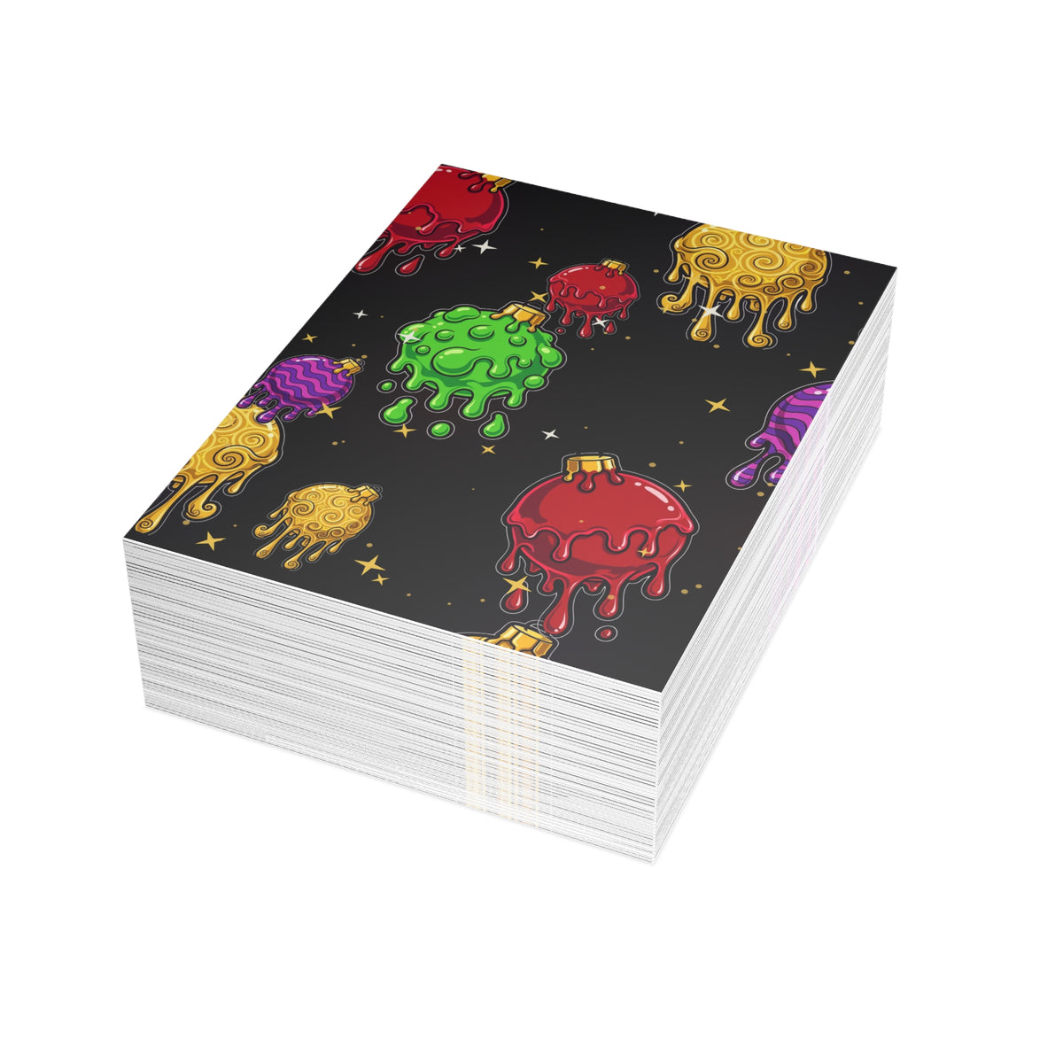 Melting Ornaments Postcard