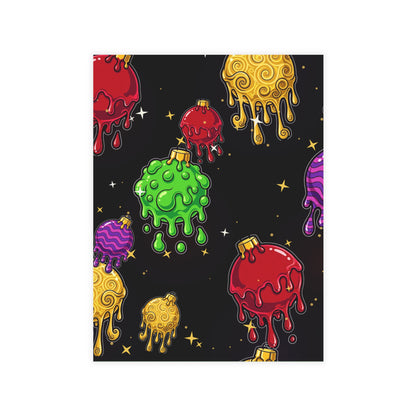 Melting Ornaments Postcard