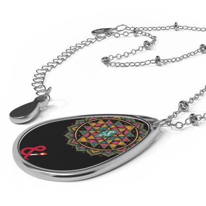 Eyeliner & Arson — Sri Yantra Necklace