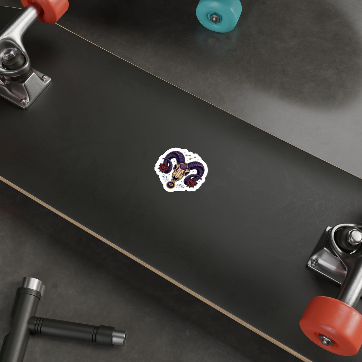 Eyeliner & Arson — Aries Sticker