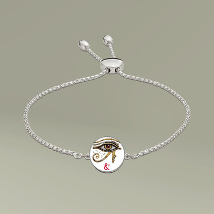 Eyeliner & Arson — Eye of Horus Picture Charm Bracelet