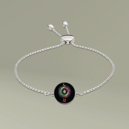 Eyeliner & Arson — Torus Picture Charm Bracelet