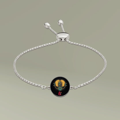 Eyeliner & Arson — Vesica Piscis Picture Charm Bracelet