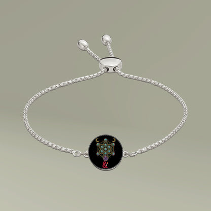 Eyeliner & Arson — Metatron Picture Charm Bracelet