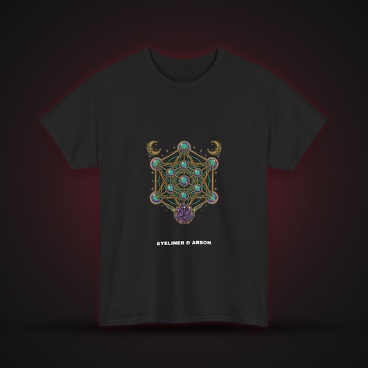 Eyeliner & Arson — Metatron's Cube Tee