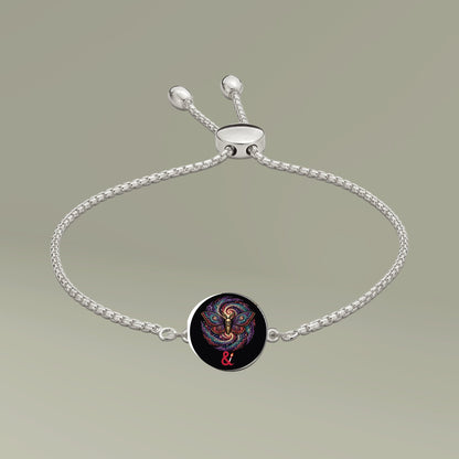 Eyeliner & Arson — Galaxy Moth Charm Bracelet