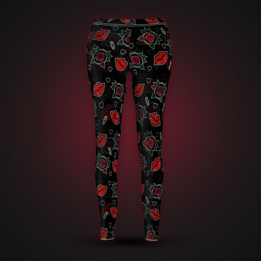 Kiss & Roses Leggings