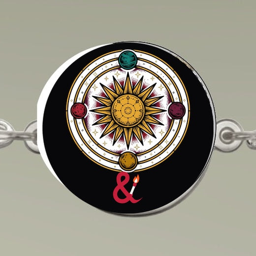 Eyeliner & Arson — Solar Orrery Charm Bracelet