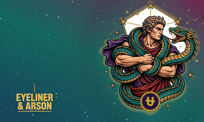 Eyeliner & Arson — Ophiuchus — The 13th Sign Car Magnet